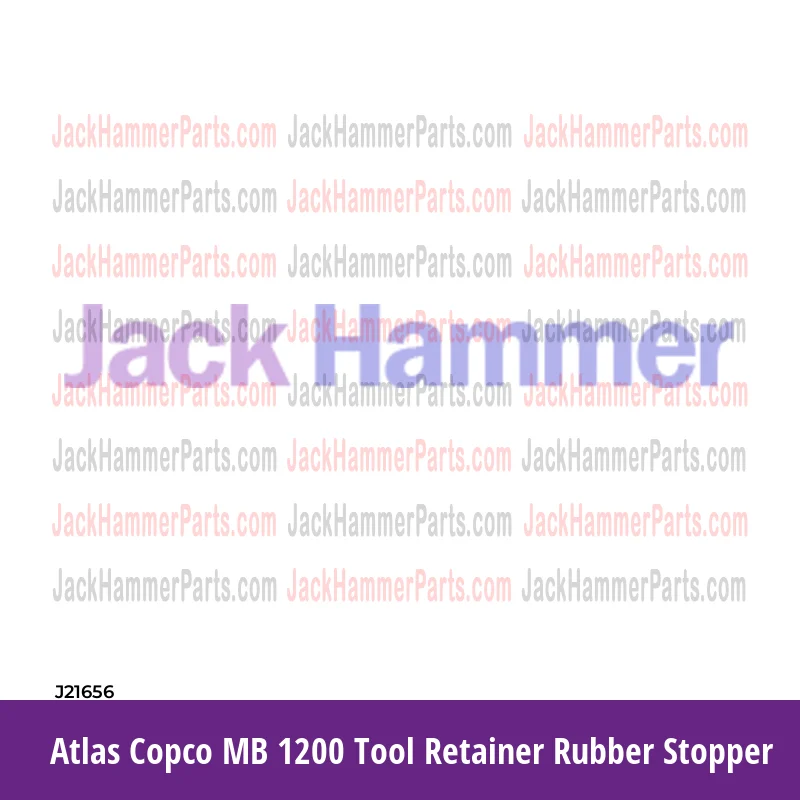 Atlas Copco MB 1200 Tool Retainer Rubber Stopper