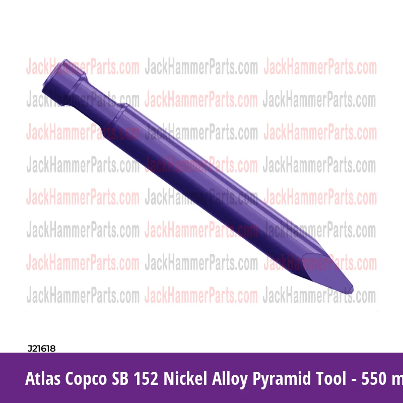 Atlas Copco SB 152 Nickel Alloy Pyramid Tool - 550 mm.