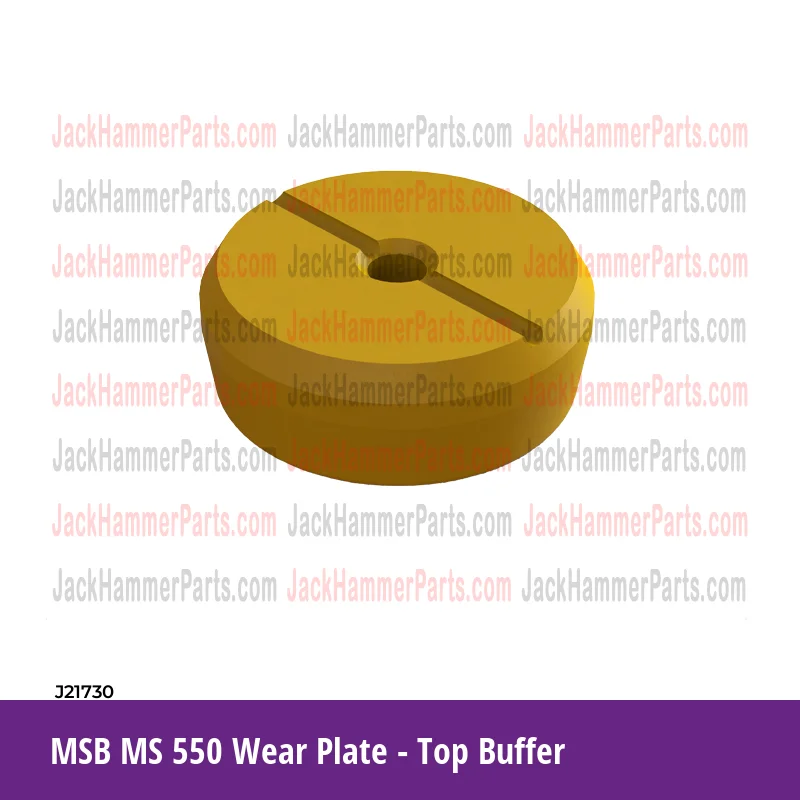 MSB MS 550 Wear Plate - Top Buffer